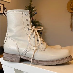 Frye combat boots
